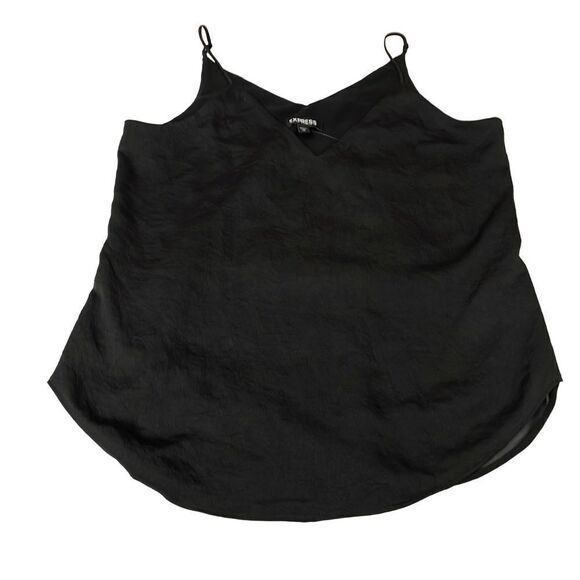EXPRESS XSML black spaghetti strap formal  tank top - Picture 1 of 3